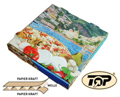 Pizzakarton Premium 31x31x4,5cm