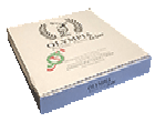 Pizzakarton 32x32x3,5cm Digitaldruck 4c